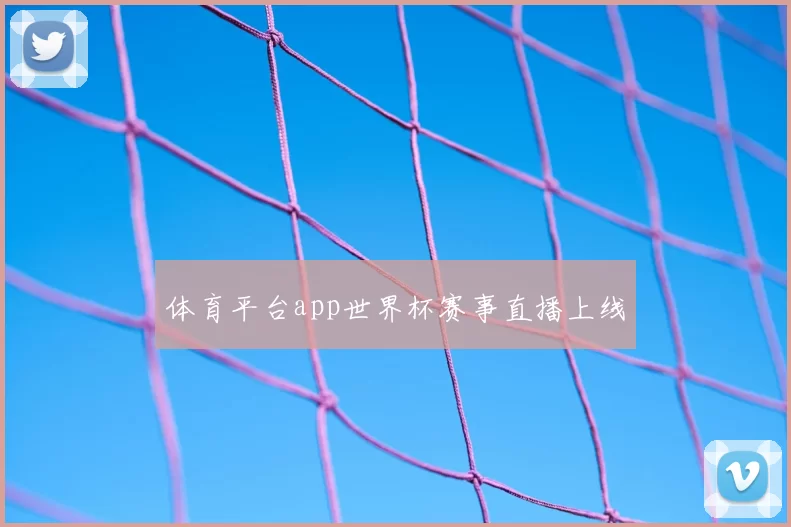 体育平台app世界杯赛事直播上线
