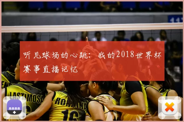 听见球场的心跳：我的2018世界杯赛事直播记忆